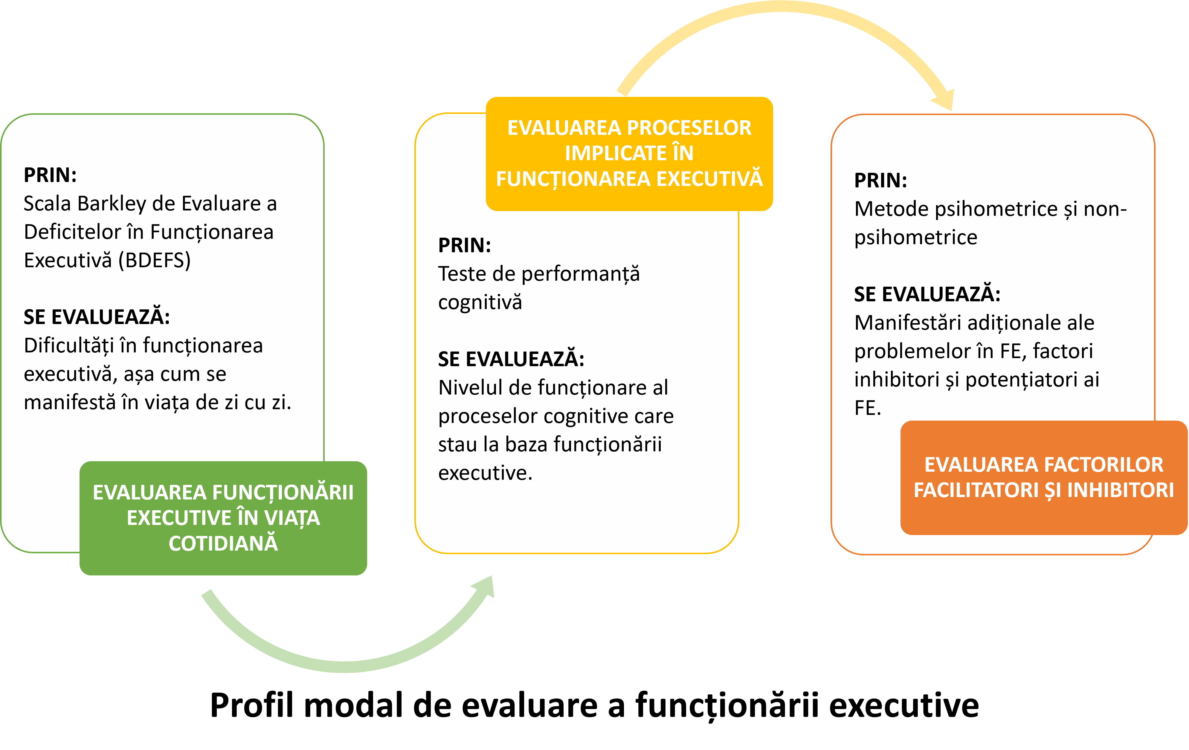 Fig. Profil modal de evaluare a functionarii executive